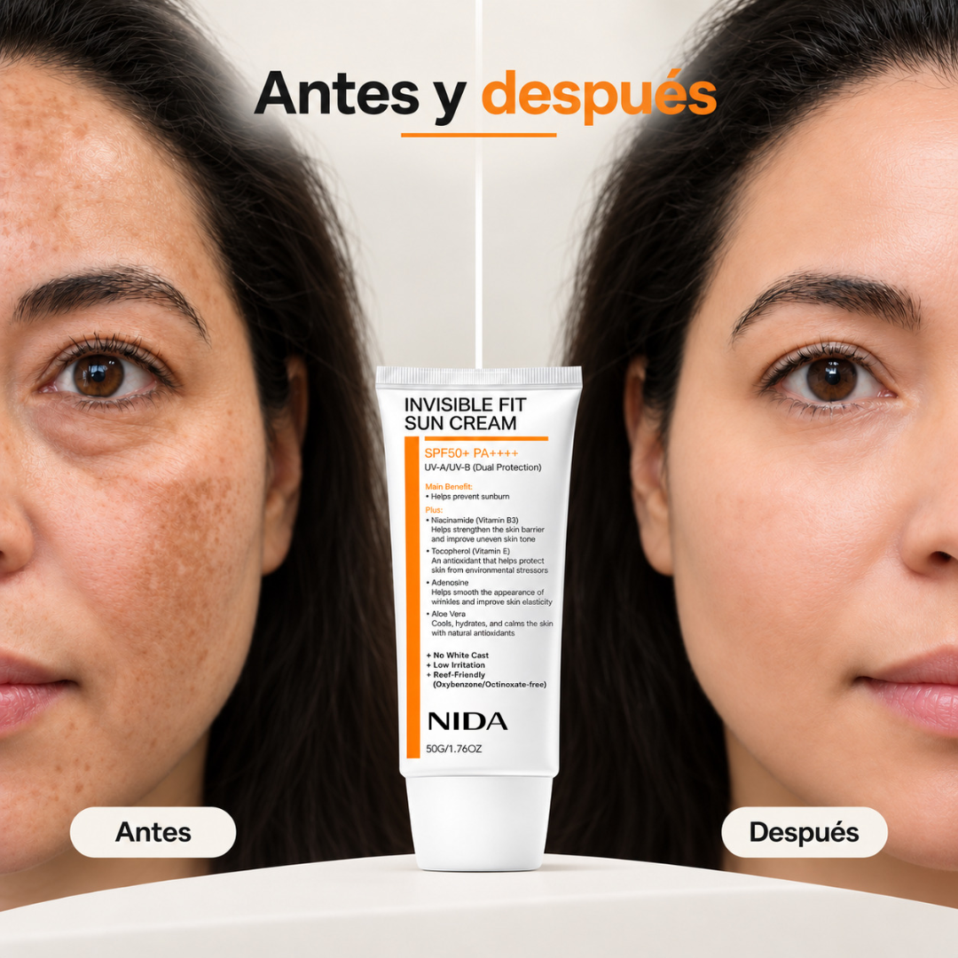 Protector Solar Invisible SPF50+ con Niacinamida