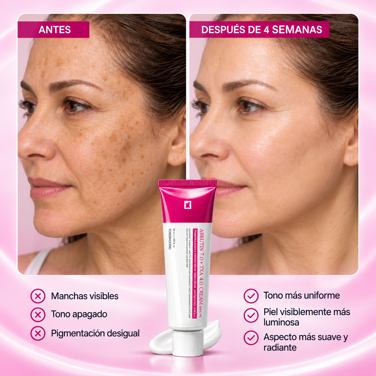 Crema Facial Antimanchas