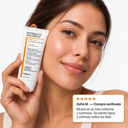 Protector Solar Invisible SPF50+ con Niacinamida