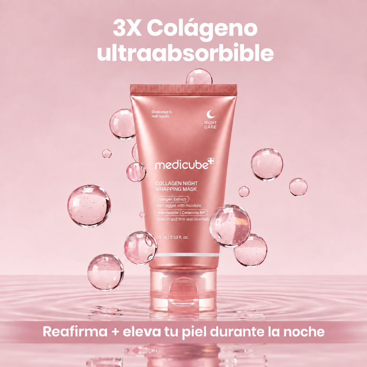 Mascarilla Nocturna de Colágeno